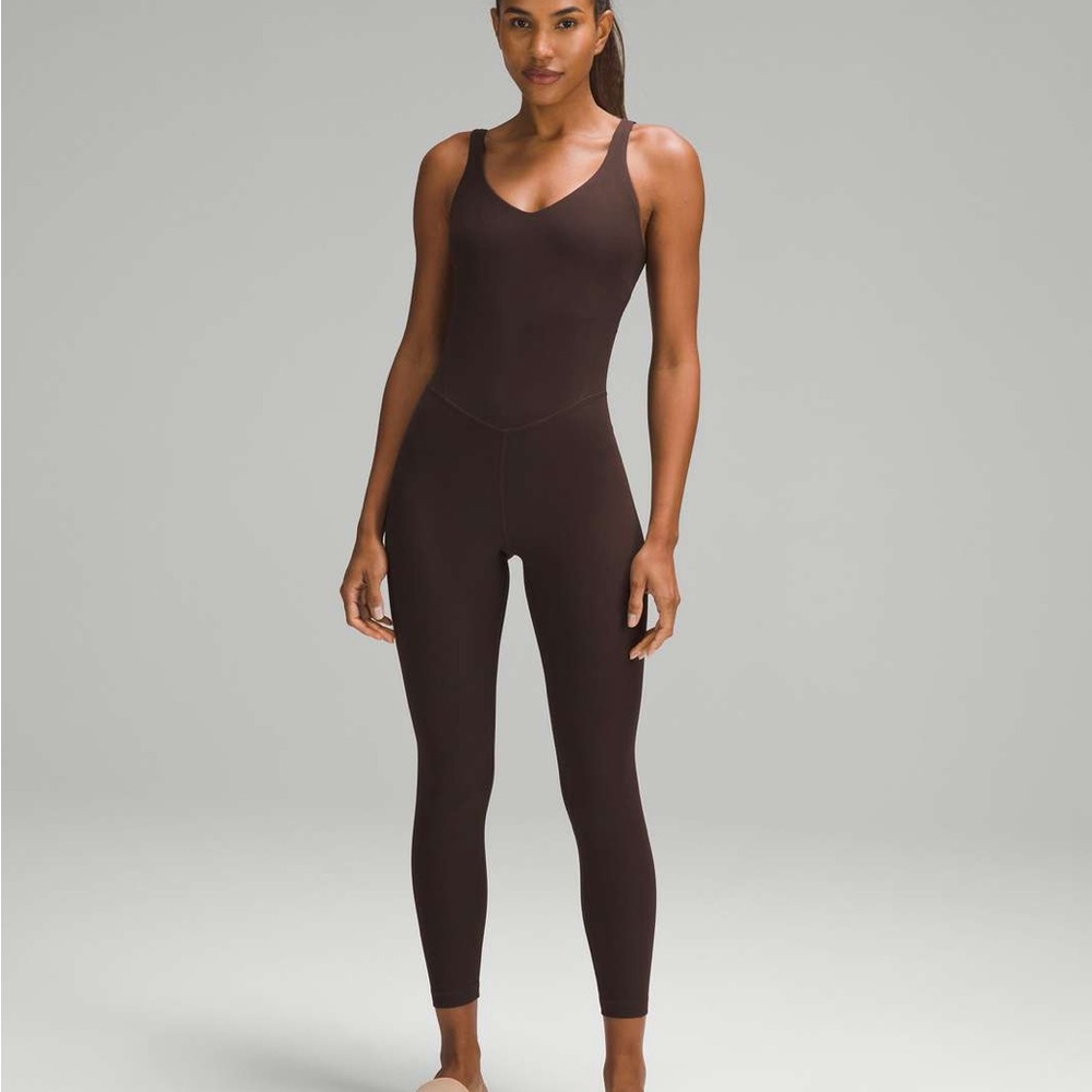 Lululemon align ribbed bodysuit in espresso ☕️☕️